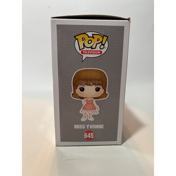 Funko Pop Television 645 Miss Yvonne Pee-Wee Herman Vinyl Figure Collectible in - Picture 5 of 8